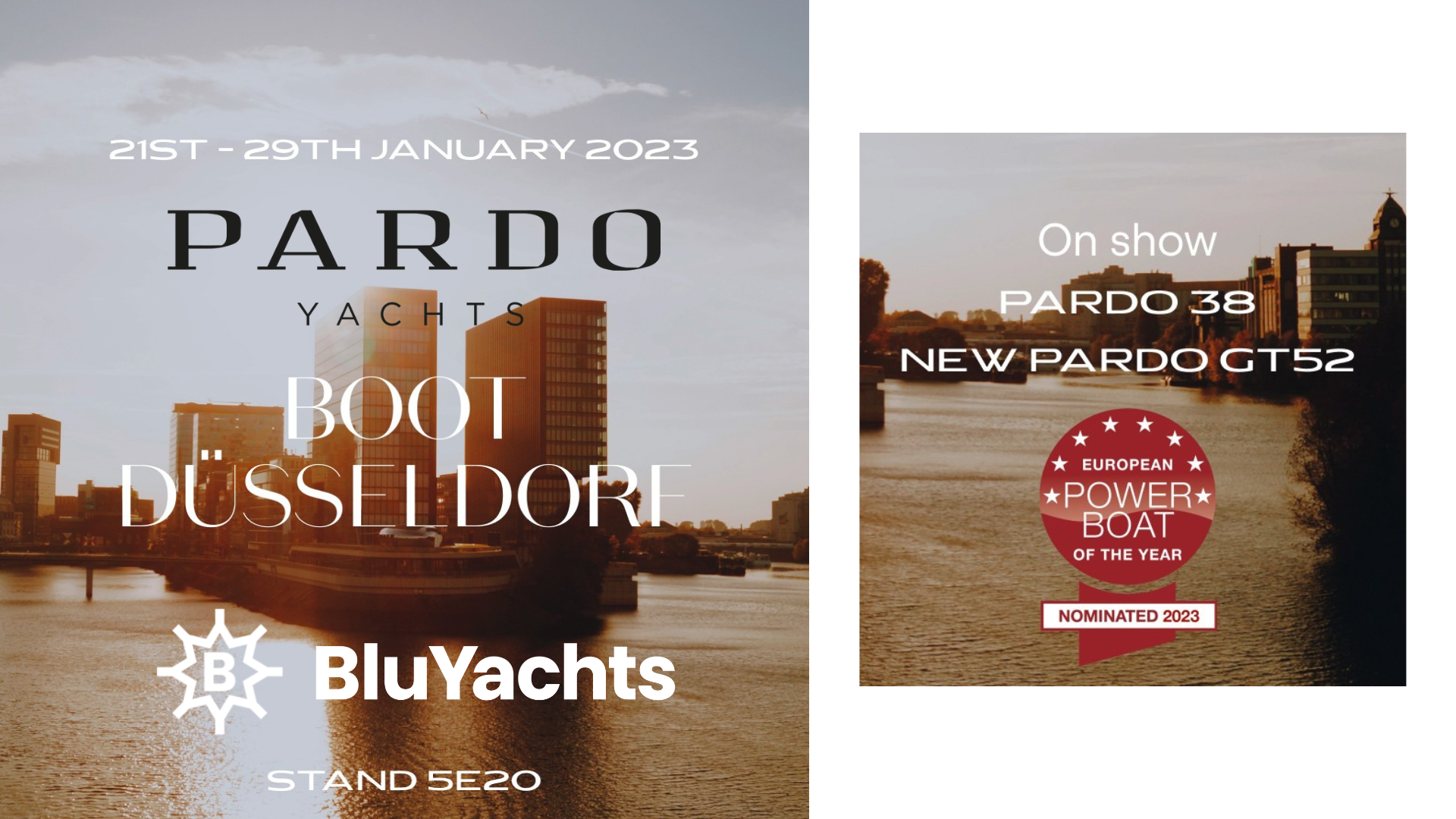 Come and visit us at the PARDO YACHTS stand 5E20